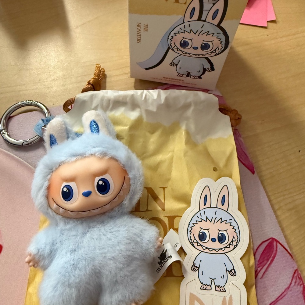 Pin For Love Letter D Labubu